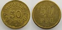 Emergency coins from Alsace-Lorraine MOOSCH (68) C.-V., Moosch. E.G. 50 Pf Lt, R 23 mm TTB -