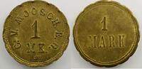 Emergency coins from Alsace-Lorraine MOOSCH (68) C.-V., Moosch. E.G. 1 MK Lt, R14 28 mm TTB -