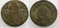 French revolutionary coins Sol G.19 Sol aux balances 1793 AA (Metz) TTB -