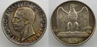 World coins 5 Lire Italy Vittorio Emanuele III (1900-1946) 5 Lire 1927 R (Roma) SUP/FDC -