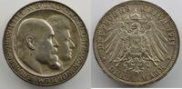 German coins 3 Mark Kingdom of Wurttemberg William II (1891-1918) 3 Mark 1911 F SUP -