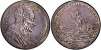 World coins Vatican and Papal States Innocent XII (1691-1700) Ferdinand de Saint-Urbain Piastre en argent 45mm Saint-Pierre debout 1698 PCGS-AU50 TTB/TTB+ -