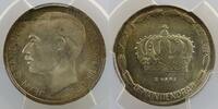 Luxembourg coins 20 Francs Jean (1964-2000) Medals Essai de médaille en Argent (Module de 20 Francs) Avènement 12 novembre 1964 PCGS-SP64 pr.FDC -