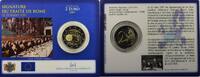 Luxembourg coins Henri (2000- ) Monnaies courantes Coin-Card 2 2007 Traité de Rome FDC -