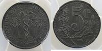 French colonial coinage 5 Centimes Algeria Alger, Chambre de Commerce Lec.123 5 Centimes 1917 zinc PCGS-MS62 SUP/FDC -
