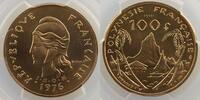French colonial coinage 100 Francs French polynesia Lec.123 100 Francs 1976 Essai PCGS-SP69 FDC exceptionnel -