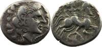 Celtic coins Statère Vénètes ARMORIQUE incertaines (région de Rennes ?) Statère d'argent à la cavalière et à la roue TTB+ -