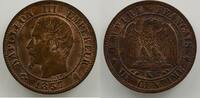 Coins of France 1793-1959 1 Centime 1 Centime G.86 Napoléon III tête nue 1857 K (Bordeaux) SUP/FDC -