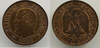 Coins of France 1793-1959 1 Centime 1 Centime G.86 Napoléon III tête nue 1857 K (Bordeaux) SUP/FDC -