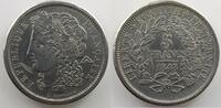 Coins of France 1793-1959 5 Francs 5 Francs G.695 Concours de Farochon 1848 Concours monétaire de 1848 Essai de Farochon étain SUP -
