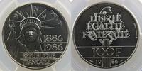 Coins of France 1959-2001 100 Francs 100 Francs G.901 Liberté 1986 PCGS-MS67 FDC -
