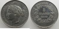 Coins of France 1793-1959 5 Francs 5 Francs G.711 concours de Rogat 1848 Concours monétaire de 1848 Essai de Rogat étain SUP -