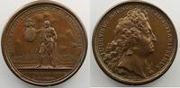 Tokens and Medals bronze Medals of Louis XIV année 1691 MAUGER Prise de Mons bronze 41mm SUP/FDC -