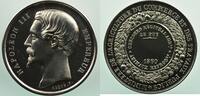 Tokens and Medals Numismatique de l'Agriculture Concours Agricoles CAQUE Médaille en argent Napoléon III 1860 Le Puy SUP/FDC -