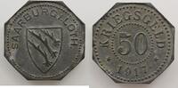 Emergency coins from Alsace-Lorraine SAARBURG (Sarrebourg) (57) Saarburg i.Loth. 50 (pf) 1917 Zinc 24,5mm TTB -