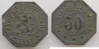 Emergency coins from Alsace-Lorraine SCHLETTSTADT (Sélestat) (67) Stadt 50 (pf) 1917 Zinc 24,5 mm TTB -