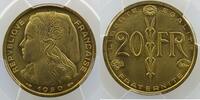 Coins of France 1793-1959 20 Francs 20 Francs G.862 Essai de Simon 1950 Essai PCGS-SP64 pr.FDC -