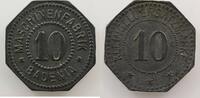 German emergency coins 10 Pf Weinheim (Baden) Maschinenfabrik Badenia 10 Pf Zinc 21mm TTB+ -