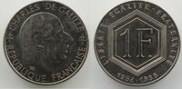 Coins of France 1959-2001 1 Franc 1 Franc G.475 De Gaulle 1988 variété sans les différents SUP -