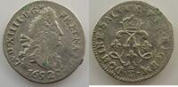 Royal coins of France 4 Sols Louis XIV (1643-1715) G.106 4 Sols aux 2 L 1692 S couronné (Troyes) TB+/TTB -