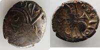 Celtic coins Statère Médiomatriques MÉDIOMATRIQUES (région de Metz) - Statère en électrum du type de Morville ou de Lessy/Scy (dérivé du type janiforme) TTB -