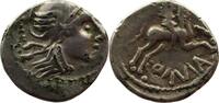 Celtic coins Denier Vallée du Rhône VALLÉE du RHÔNE Denier ou quinaire au cavalier BRI / COMA TTB+ -