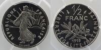 Coins of France 1959-2001 1/2 Franc 1/2 Franc G.429 Semeuse 1993 dauphin PCGS-PR67DCAM FDC -