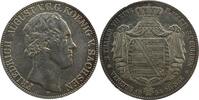German coins Doppeltaler Kingdom of Saxony Friedrich August II (1836-1854) Doppeltaler 1854 F TTB -