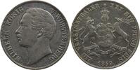 German coins Kingdom of Wurttemberg William I (1816-1864) Vereinsthaler 1859 TB+/TTB -
