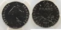 Coins of France 1959-2001 1/2 Franc 1/2 Franc G.429 Semeuse 1990 PCGS-MS67 FDC -