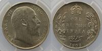 World coins India British India Roupie Edouard VII 1903 (C) PCGS-MS62 SUP/FDC -