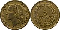 Coins of France 1793-1959 5 Francs 5 Francs G.761 Lavrillier en bronze-alu 1947 TTB -