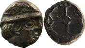 Celtic coins Marseille (période hellénistique) Litra en argent à la tête casquée à droite TTB -