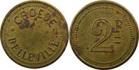 Emergency coins and tokens  BELLEVILLE (54)  CROESE  2 F  Laiton, rond  ... 50,00 EUR  Excl. 7,00 EUR Verzending