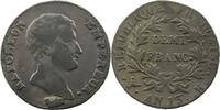 Coins of France 1793-1959 1/2 Franc 1/2 Franc  G.395  Napoléon Empereur ... 180,00 EUR  Excl. 7,00 EUR Verzending