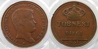 World coins 1831 Italy  Kingdom of Naples and the 2 Sicilies  10 Tornesi... 380,00 EUR  Excl. 7,00 EUR Verzending