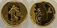 Euros - Gold 2008 France  France - La Semeuse  5   2008  50° anniversai... 160,00 EUR  Excl. 7,00 EUR Verzending