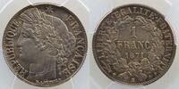 Coins of France 1793-1959 1 Franc 1871 K 1 Franc  G.465  Cérès  1871 K (... 320,00 EUR  Excl. 7,00 EUR Verzending