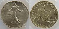 Coins of France 1793-1959 1 Franc 1914 1 Franc  G.467  Semeuse  1914  PC... 75,00 EUR  Excl. 7,00 EUR Verzending