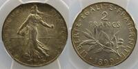 Coins of France 1793-1959 2 Francs 1899 2 Francs  G.532  Semeuse  1899  ... 150,00 EUR  Excl. 7,00 EUR Verzending