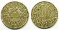 World coins 20 Rappen Switzerland Swiss Confederation 20 Rappen 1859 B TB+/TTB -