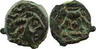 Celtic coins Bronze Carnutes CARNUTES (région de Chartres / Loire Moyenne) - Bronze au loup TTB -