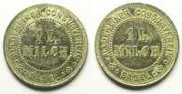 World coins Switzerland, emergency coins and tokens Bâle, Allg. Consumverein 1 L. MILCH Zn Ni,R, 24,8 mm TTB -