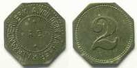 German emergency coins Berlin (Brandenburg) Alexanderwerk A. von dern Nahmer A.G. 2 (Pf) TTB+ -