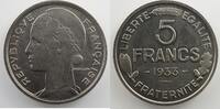Coins of France 1793-1959 5 Francs 5 Francs G.757 Essai de Morlon 1933 Essai en nickel SUP -