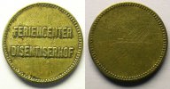 World coins Switzerland, emergency coins and tokens Disentiserhof, Feriencenter Uniface Lt,R, 22 mm TB+ -