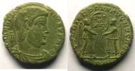 Roman empire Maiorina Magnentius (350-353) Maiorina R/ VICTORIAE DD NN AVG ET CAES (Trèves 350) TTB -