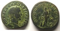 Roman empire Sesterz Severus Alexander (222-235) Sestertius R/ PROVIDENTIA AVG S-C (Rome 231) TB/TB+ -