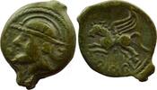 Celtic coins Bronze Suessionnes SUESSIONS (région de Soissons) Bronze CRICIRV barbu TTB -