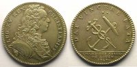 Münzen Numismatik der Versicherungsgesellschaften          Louis XV      TTB+/SUP jeton rond en argent 1742 